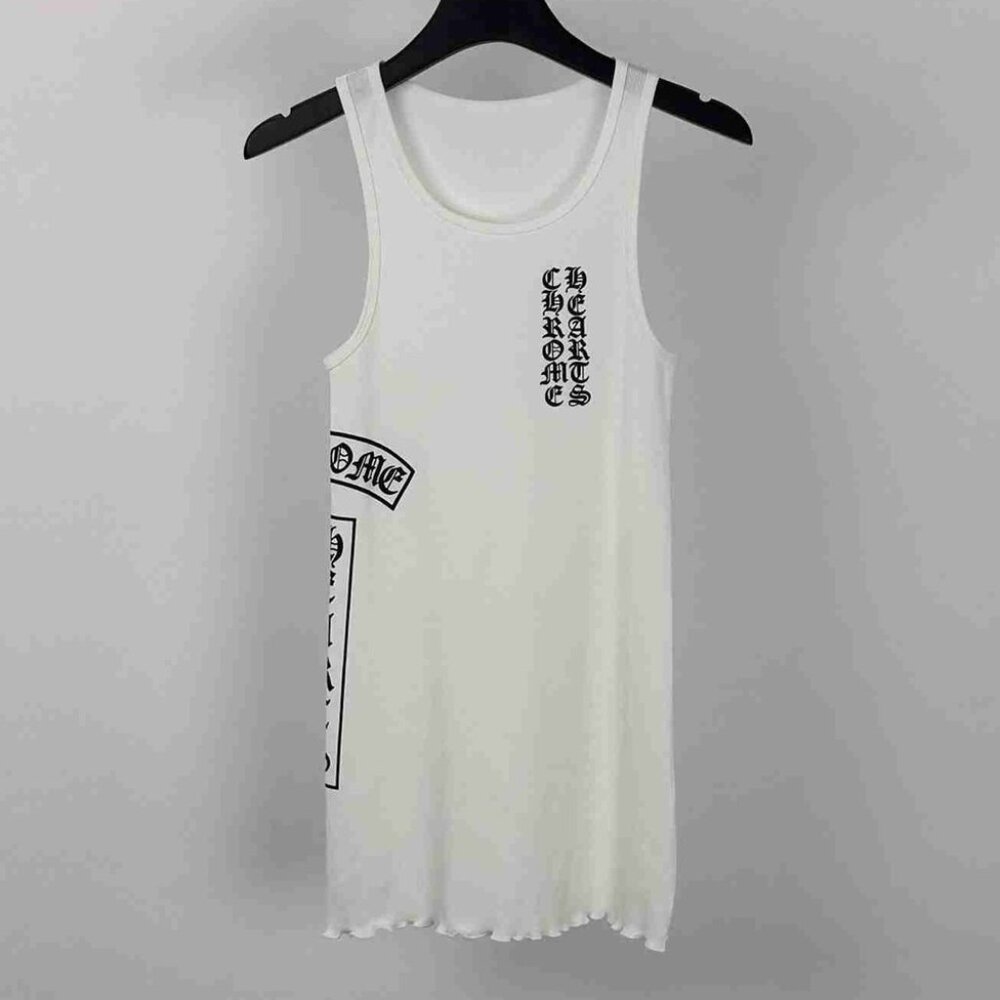 Chrome Hearts White Mini Dress